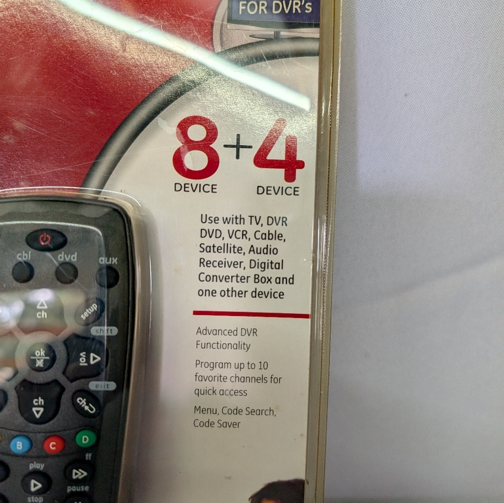 GE Universal Remote Control Set - Picture 3 of 7